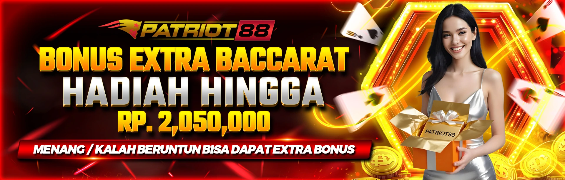 BONUS EXTRA BACCARAT PATRIOT88